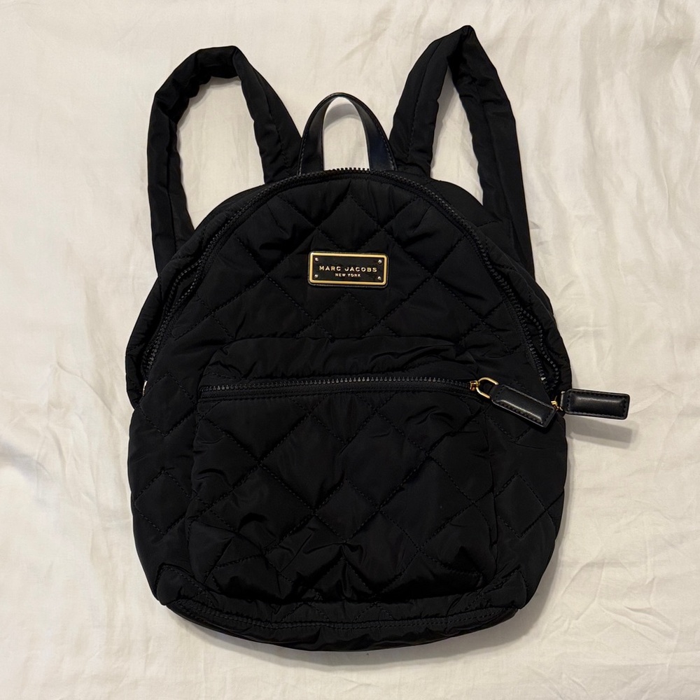 Marc Jacobs Quilted Black Backpack